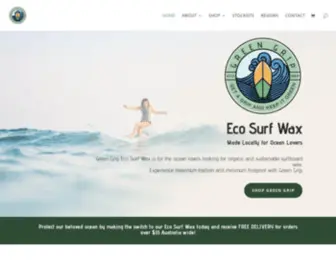 Greengrip.com.au(Eco Surf Wax) Screenshot