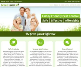 Greenguardpestcontrol.com(Green Guard Pest Control) Screenshot