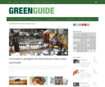 Greenguideonline.com(The Green Guide) Screenshot