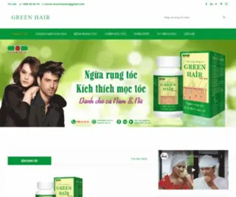 Greenhair.com.vn(Green Hair) Screenshot