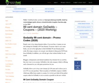 Greenhatexpert.com(Green Hat Expert) Screenshot