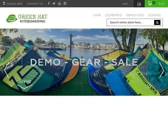Greenhatkiteboarding.com(Green Hat Kiteboarding) Screenshot