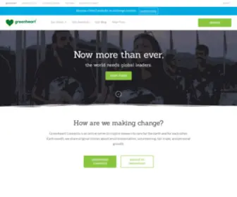Greenheart.info(Greenheart International) Screenshot