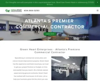 Greenheartenterprises.net(General Contractors) Screenshot
