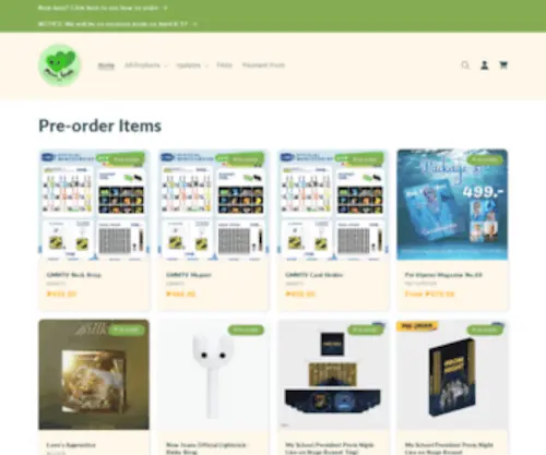 Greenheartph.com(Green heart ph) Screenshot