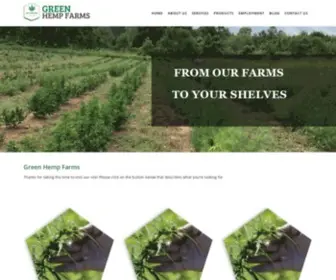 Greenhempfarms.com(Green Hemp Farms) Screenshot