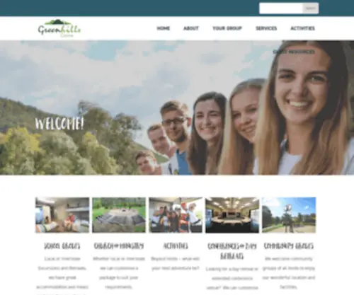 Greenhillscentre.com(Greenhills Conference Centre) Screenshot