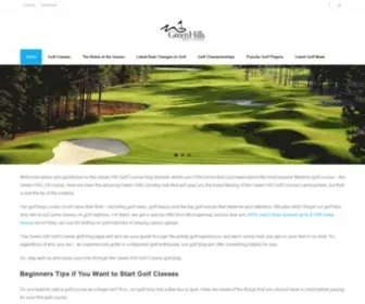 Greenhillsgolfcourse.com(The Best Guide Blog for Golf) Screenshot