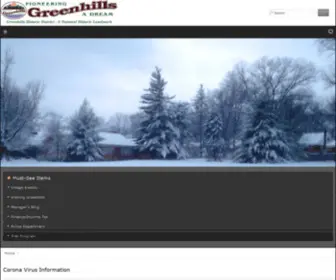 Greenhillsohio.us(Greenhills Ohio) Screenshot