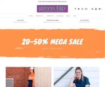 Greenhip.com.au(Green Hip) Screenshot