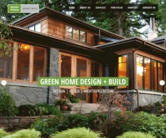 Greenhome-Construction.com(Green Home Design) Screenshot