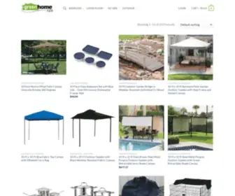 Greenhome123.com(Eco-Friendly Products for your Home) Screenshot