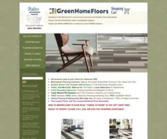 Greenhomefloors.com(ALL PRODUCTS) Screenshot