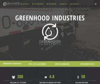 Greenhoodllc.com(Waste to Energy) Screenshot