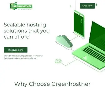 Greenhostner.com(Daily Web Hosting Packages) Screenshot