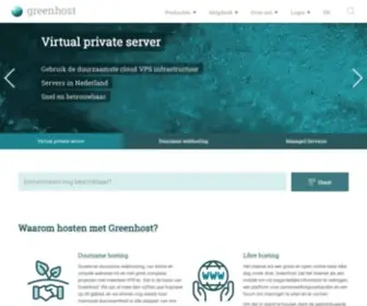 Greenhost.nl(Webhosting) Screenshot