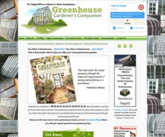 Greenhousegarden.com(Greenhouse Gardening) Screenshot