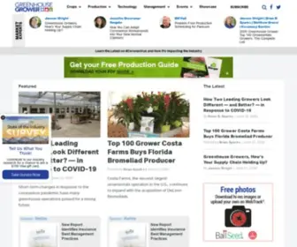 Greenhousegrower.com(Greenhouse Grower) Screenshot
