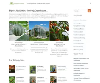 Greenhousegrowing.co.uk(Greenhouse Planting) Screenshot