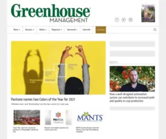Greenhousemag.com(Greenhouse Management) Screenshot