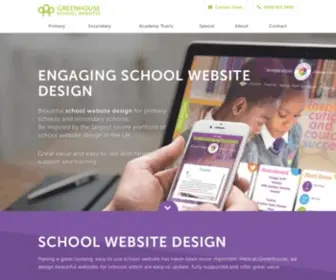 Greenhouseschoolwebsites.co.uk(School Website Design) Screenshot