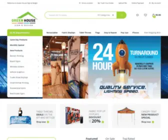 Greenhousesign.com(San Diego Sign Company) Screenshot