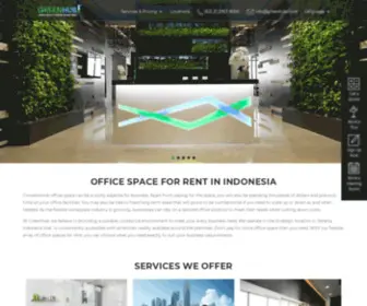 Greenhub.co.id(Office Space for Rent in Indonesia) Screenshot