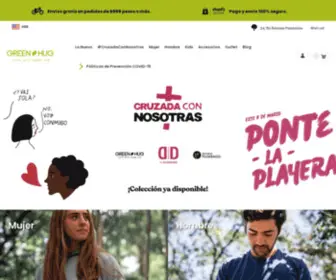 Greenhug.com(Ropa Ecológica en México) Screenshot