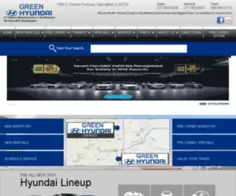 Greenhyundai.com(Greenhyundai) Screenshot