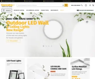 Greenice.com.es(LED Verlichting) Screenshot