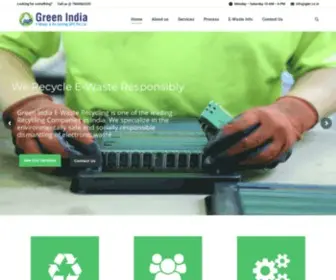 Greenindiarecycling.co.in(Site is undergoing maintenance) Screenshot