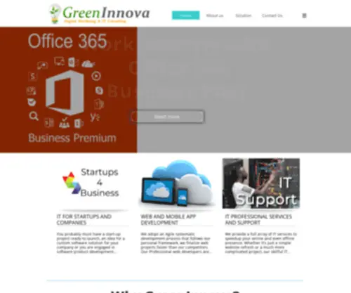 Greeninnova.com(Greeninnova) Screenshot