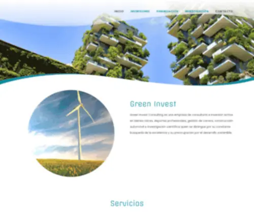 Greeninvestconsulting.com(Green Invest Consulting) Screenshot