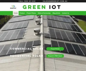 Greeniot.com.au(Green IOT) Screenshot