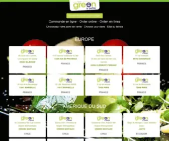 Greenisbetterorder.com(Saladbar Green) Screenshot