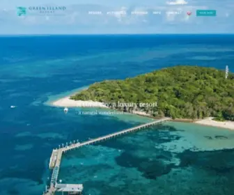 Greenislandresort.com.au(Green Island Resort) Screenshot