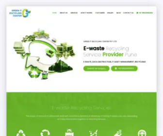 Greenit.co.in(Green IT Recycling) Screenshot