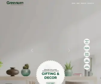 Greenium.in(Online Green Gifting & decor Greenium) Screenshot