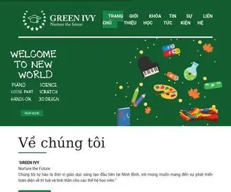 Greenivy.edu.vn(GreenIvy Edu) Screenshot