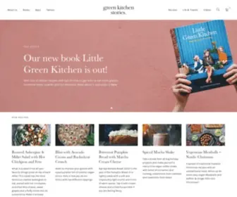 Greenkitchenstories.com(Healthy Vegetarian Recipes) Screenshot