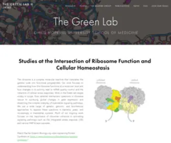 GreenlabjHmi.org(The Green Lab @ JHMI) Screenshot