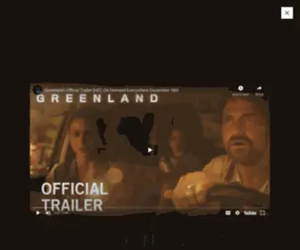 Greenlandmovie.com(Greenland) Screenshot