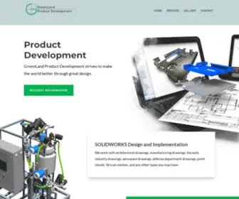 Greenlandpd.com(GreenLand Product Development) Screenshot