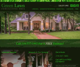 Greenlawnmn.com(Green Lawn LLC) Screenshot