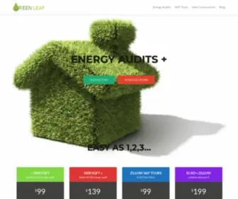 Greenleaf-Energy.com(Energy audits) Screenshot