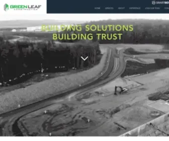 Greenleafcm.com(Green Leaf Construction) Screenshot