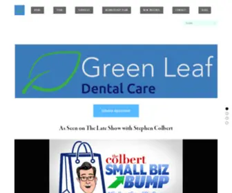 Greenleafdentalcare.com(Green Leaf Dental Care) Screenshot