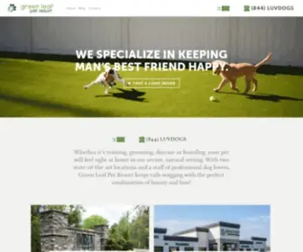 Greenleafpetresort.com(Green Leaf Pet ResortGreen Leaf Pet Resort) Screenshot