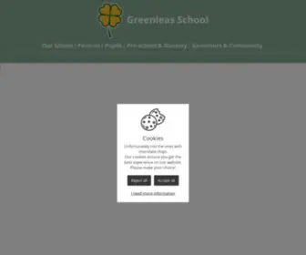 Greenleas.net(Greenleas School) Screenshot