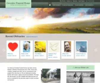 Greenleefuneralhome.com(Greenlee Funeral Home) Screenshot